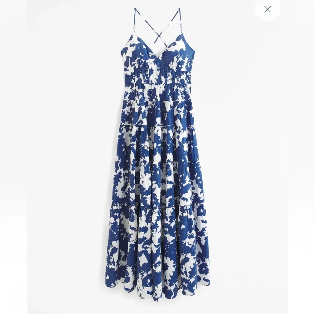 abercrombie flowy tiered maxi dress Abercrombie & Fitch | Dresses | Flowy Tiered Maxi Dress